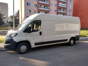 dodávka na sťahovanie